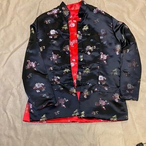 Never worn handmade two-sided jacket. Super cozy.